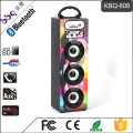 BBQ KBQ-608 15W 1200mAh Wooden Rechargeable Portable Speaker